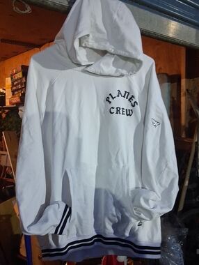 Greatness Is A Process Men's 2XL Hoodie featuring a black "Planes Crew"